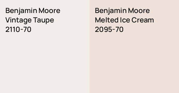 Melted Ice Cream Benjamin Moore