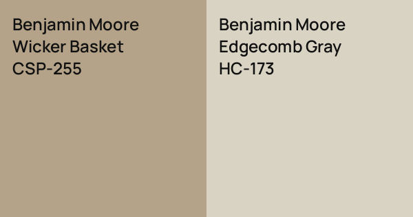 Benjamin Moore Wicker Basket
