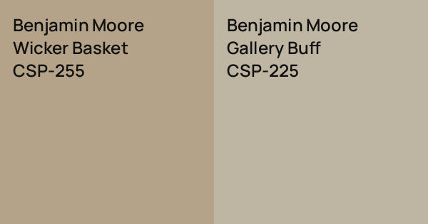 Benjamin Moore Wicker Basket