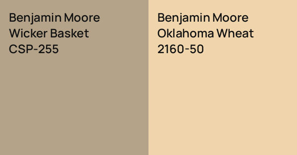 Benjamin Moore Wicker Basket