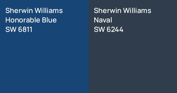 Sherwin Williams Honorable Blue