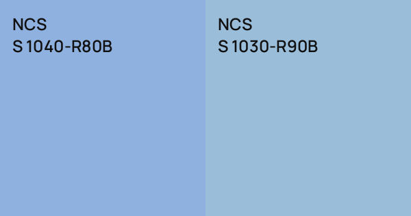 NCS S 1040-R80B vs. NCS S 1030-R90B comparison
