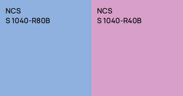 S4030 R40b NCS S 1040-R80B vs. NCS S 1040-R40B comparison