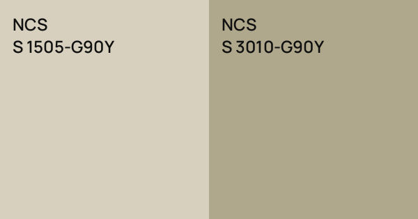NCS S 1505-G90Y vs. NCS S 3010-G90Y comparison