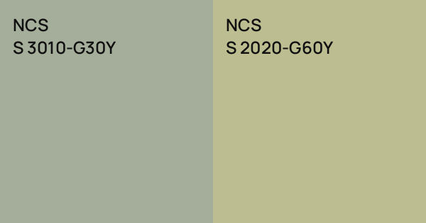 NCS S 3010-G30Y vs. NCS S 2020-G60Y comparison