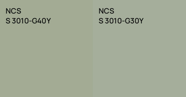 NCS S 3010-G40Y vs. NCS S 3010-G30Y comparison