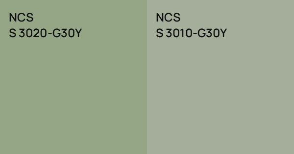 NCS S 3020-G30Y vs. NCS S 3010-G30Y comparison