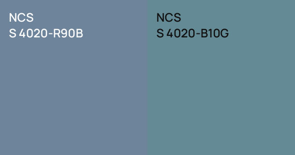 NCS S 4020-R90B vs. NCS S 4020-B10G comparison