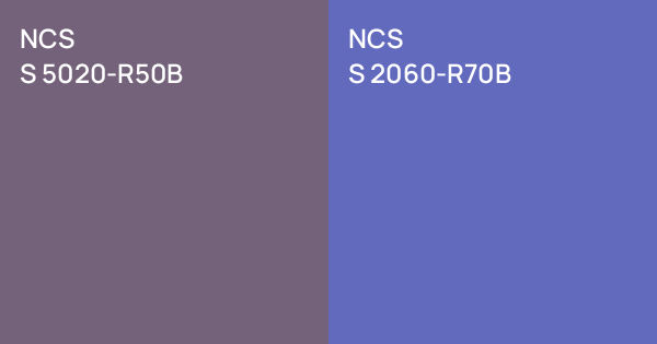 NCS S 5020-R50B vs. NCS S 2060-R70B comparison