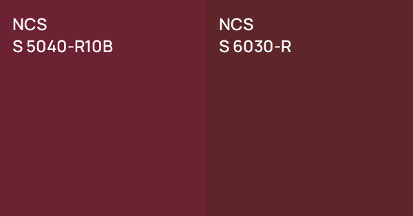 NCS S 5040-R10B vs. NCS S 6030-R comparison