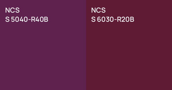 NCS S 5040-R40B vs. NCS S 6030-R20B comparison