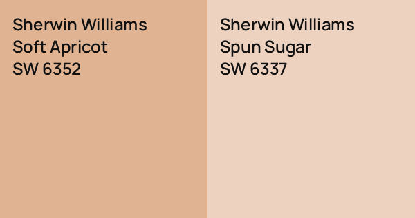 Soft Apricot Sherwin Williams