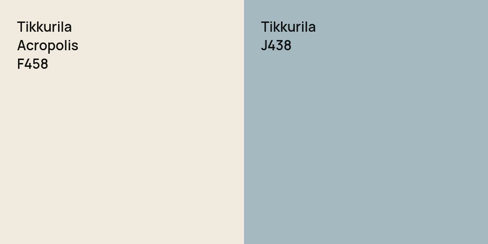 Tikkurila Acropolis vs. Tikkurila J438