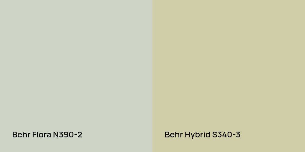 Behr Flora vs. Behr Hybrid