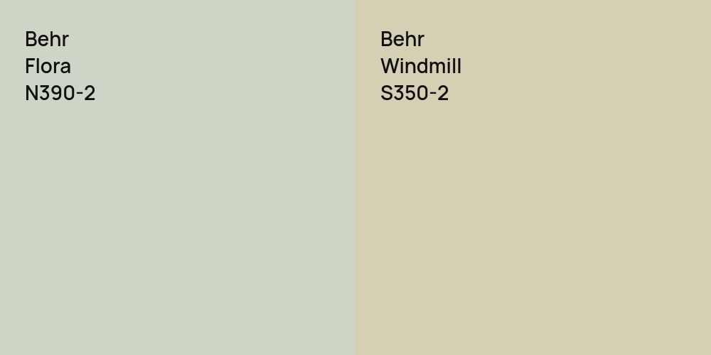 Behr Flora vs. Behr Windmill