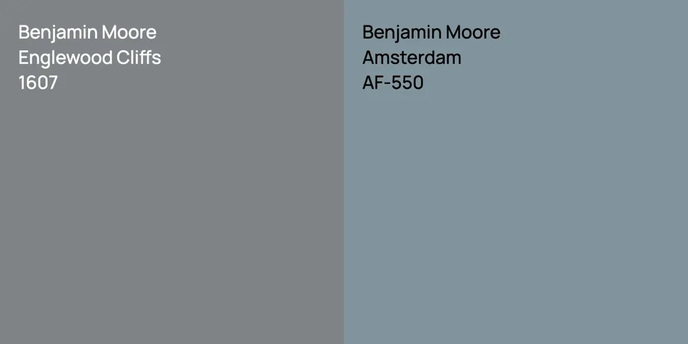 Benjamin Moore Englewood Cliffs vs. Benjamin Moore Amsterdam