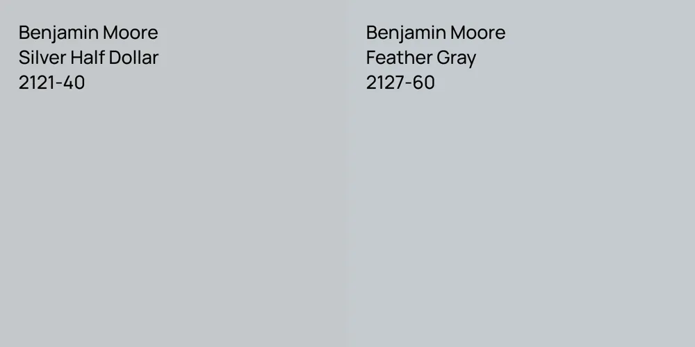 Benjamin Moore Half Silver Dollar
