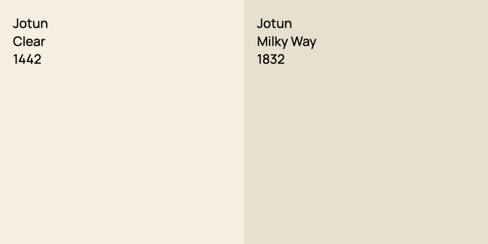 Jotun Clear vs. Jotun Milky Way