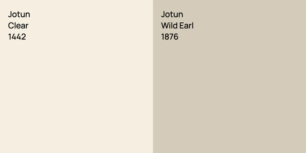 Jotun Clear vs. Jotun Wild Earl