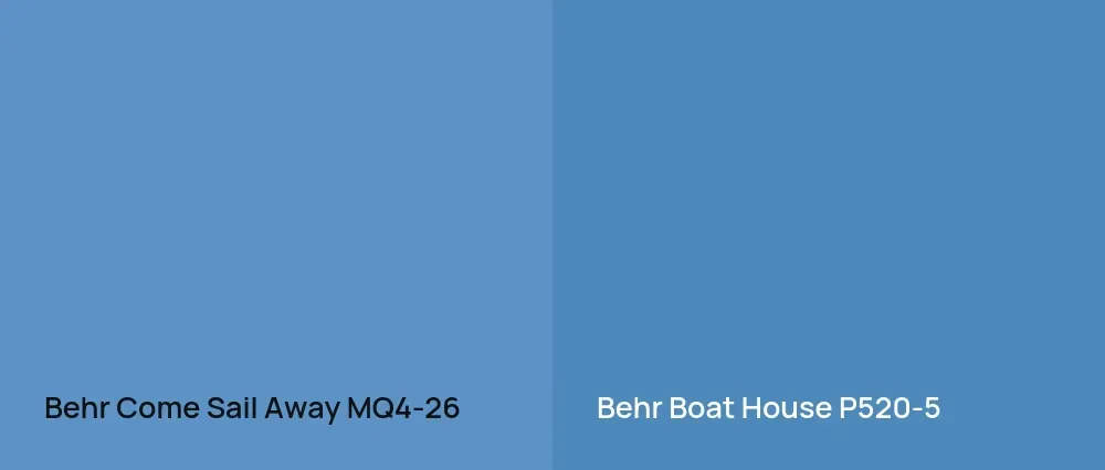 Behr Come Sail Away MQ4-26 vs Behr Boat House P520-5