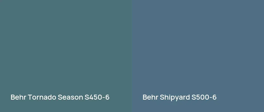 Behr Tornado Season S450-6 vs Behr Shipyard S500-6
