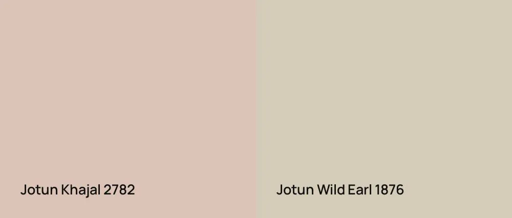 Jotun Khajal 2782 vs Jotun Wild Earl 1876
