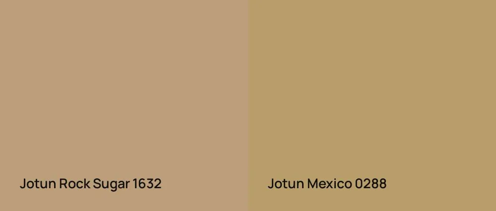 Jotun Rock Sugar 1632 vs Jotun Mexico  0288