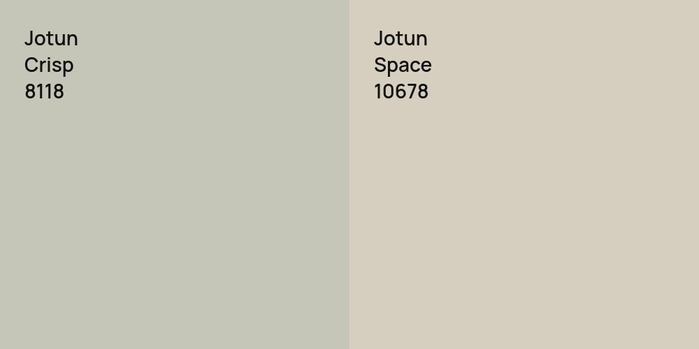 Jotun Crisp vs. Jotun Space