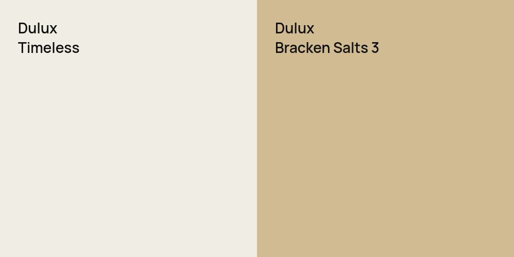 Dulux Timeless vs. Dulux Bracken Salts 3