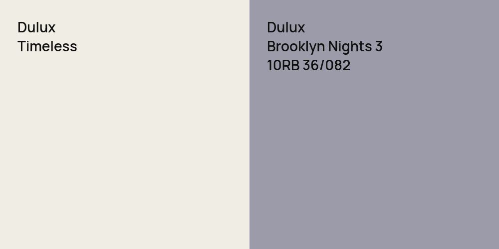 Dulux Timeless vs. Dulux Brooklyn Nights 3