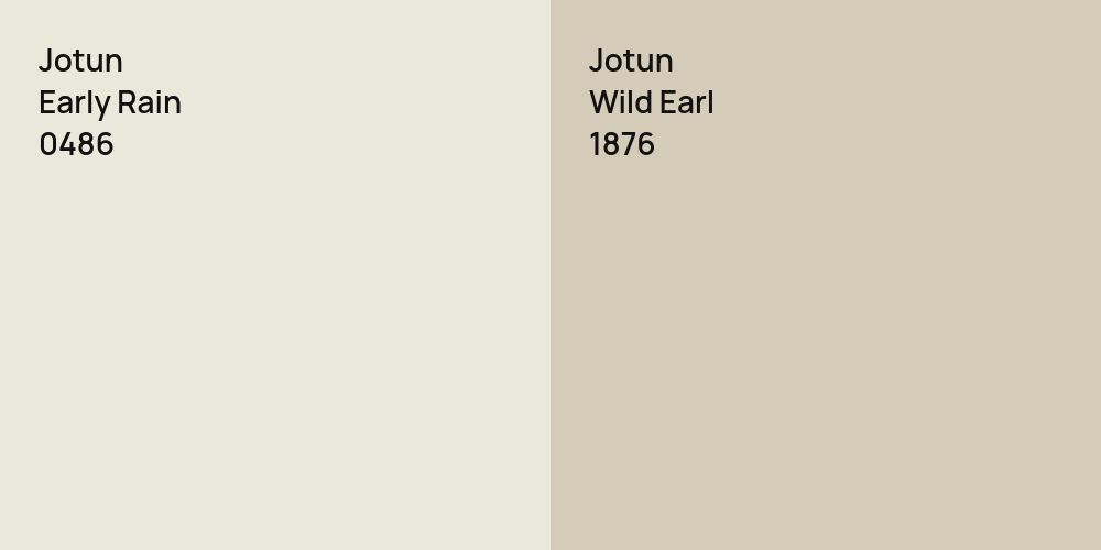 Jotun Early Rain vs. Jotun Wild Earl