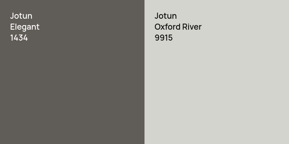 Jotun Elegant vs. Jotun Oxford River