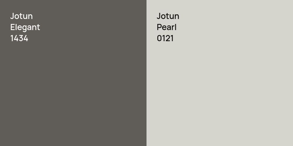 Jotun Elegant vs. Jotun Pearl