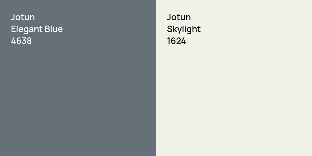 Jotun Elegant Blue vs. Jotun Skylight