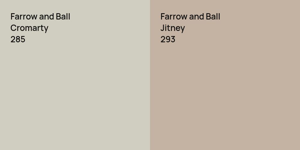 Farrow and Ball Cromarty vs. Farrow and Ball Jitney