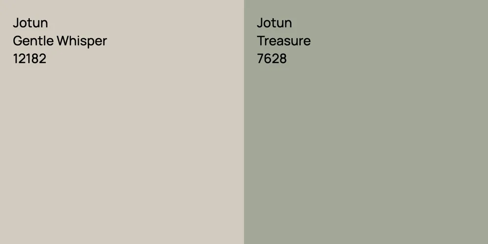 Jotun Gentle Whisper vs. Jotun Treasure