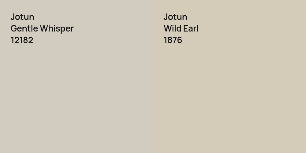 Jotun Gentle Whisper vs. Jotun Wild Earl