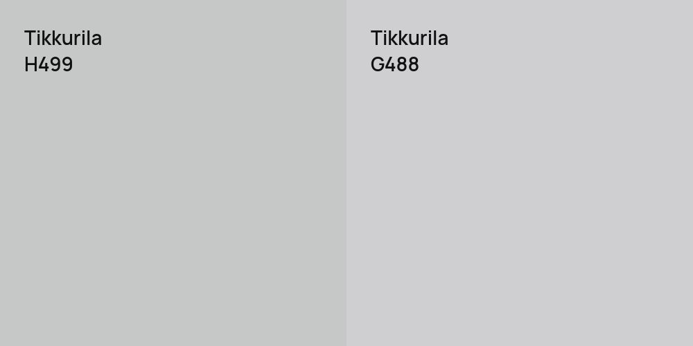 Tikkurila H499 vs. Tikkurila G488