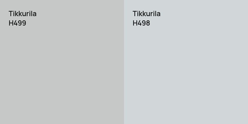 Tikkurila H499 vs. Tikkurila H498