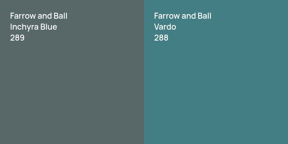 Farrow and Ball Inchyra Blue vs. Farrow and Ball Vardo