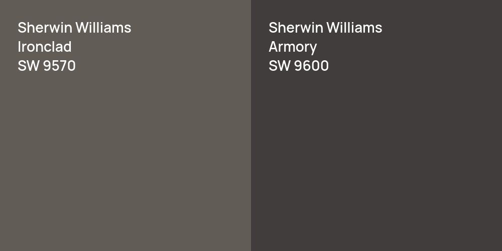 Sherwin Williams Ironclad vs. Sherwin Williams Armory