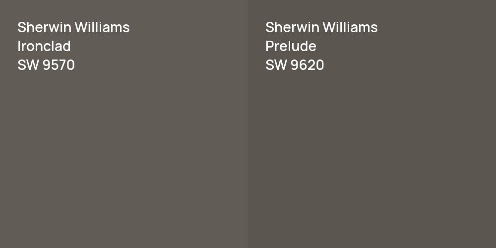 Sherwin Williams Ironclad vs. Sherwin Williams Prelude