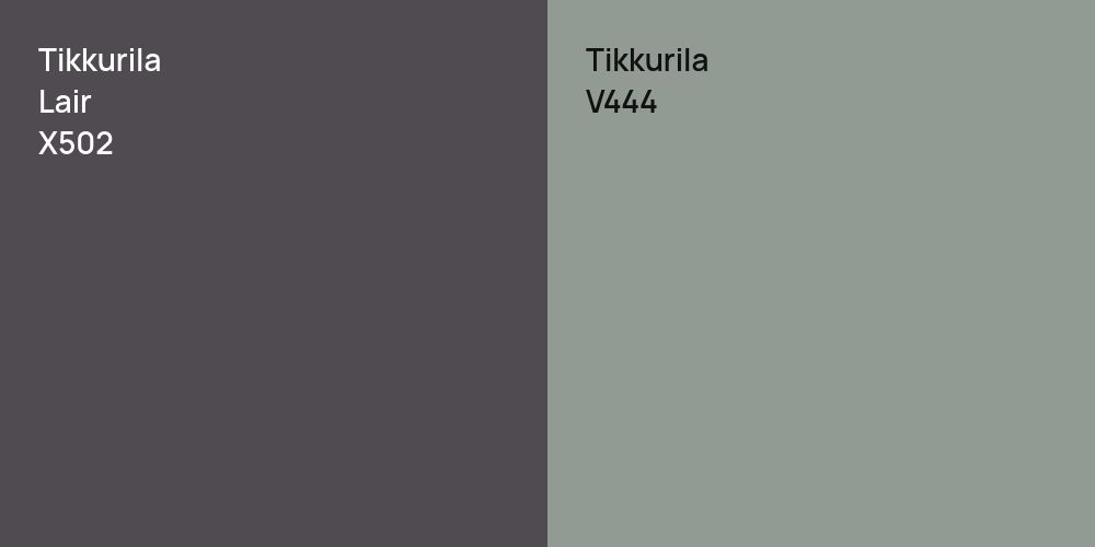 Tikkurila Lair vs. Tikkurila V444