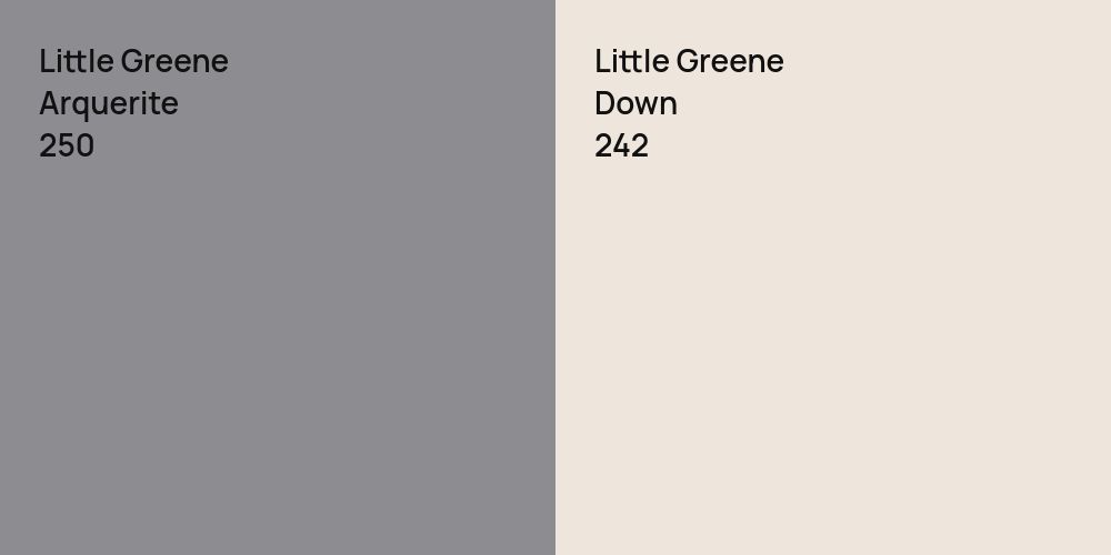 Little Greene Arquerite vs. Little Greene Down