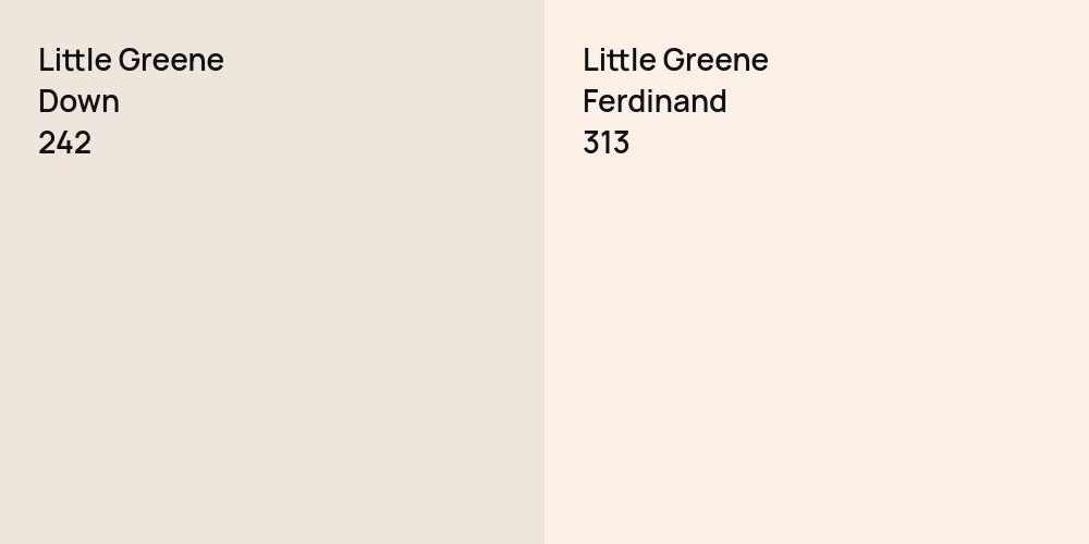 Little Greene Down vs. Little Greene Ferdinand