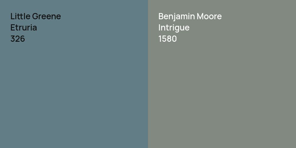 Little Greene Etruria vs. Benjamin Moore Intrigue