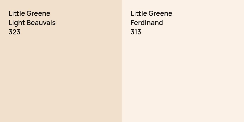 Little Greene Light Beauvais vs. Little Greene Ferdinand