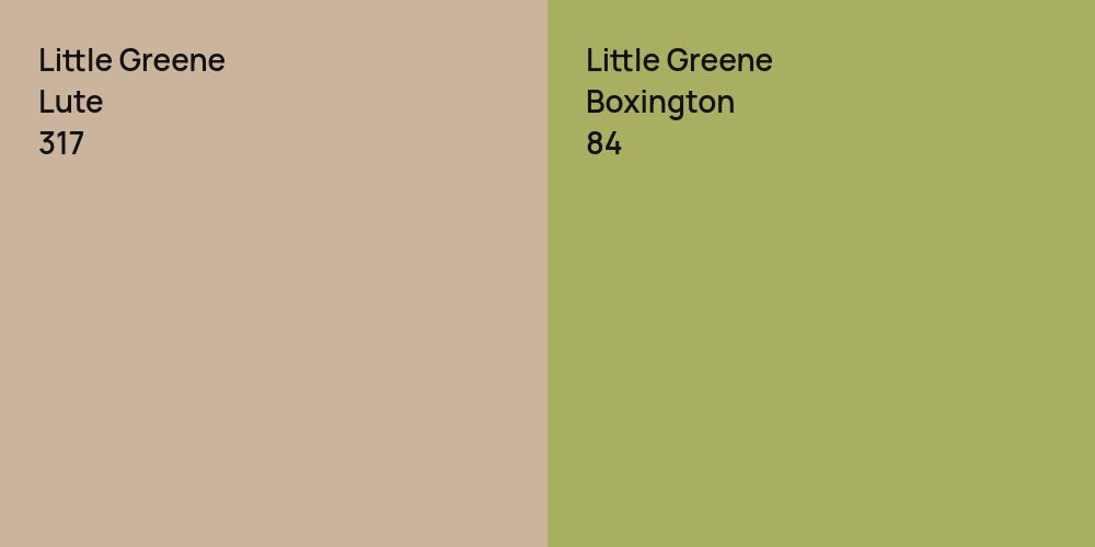 Little Greene Lute vs. Little Greene Boxington