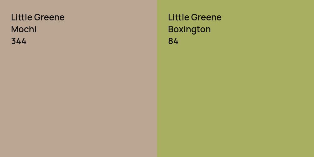 Little Greene Mochi vs. Little Greene Boxington