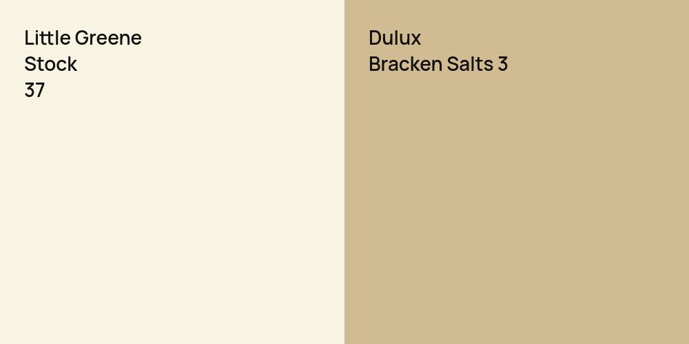 Little Greene Stock vs. Dulux Bracken Salts 3